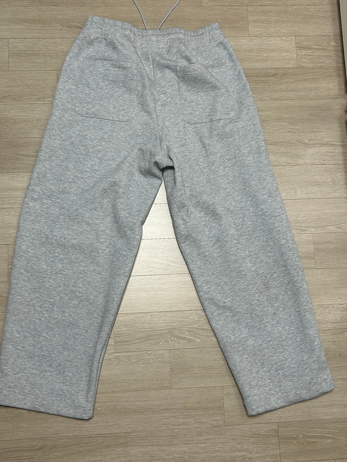 유니클로 C 스웨트 와이드 팬츠 그레이 L 상품이미지3