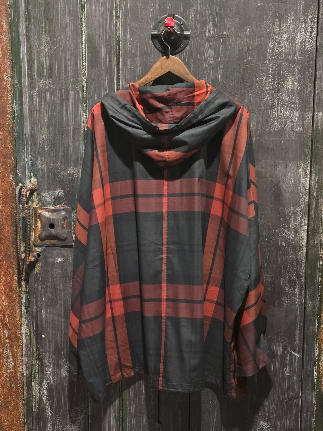 90s Polo RalphLauren Plaid Hooded Jacket 상품이미지7
