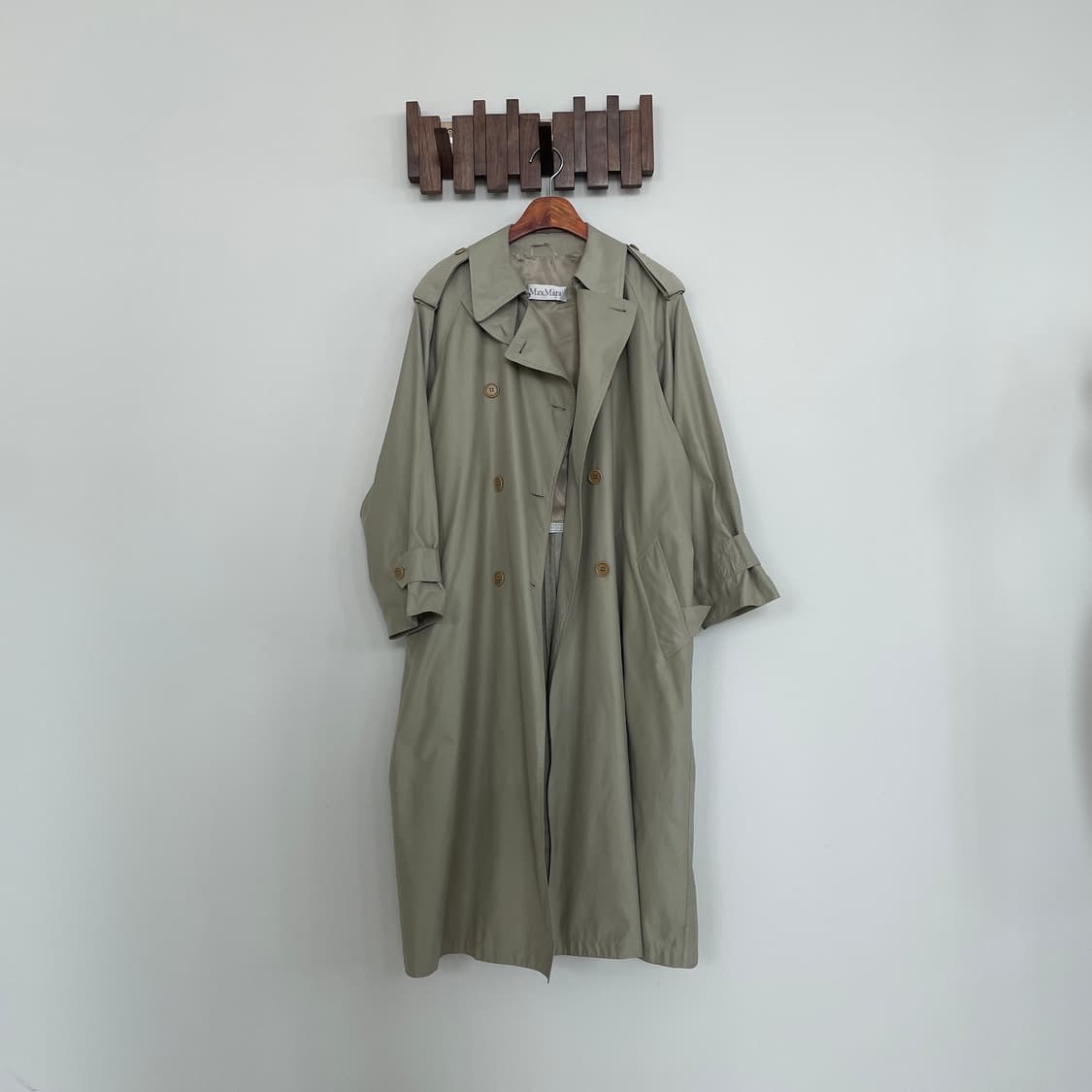 막스마라 더블 트렌치 코트 상품이미지2