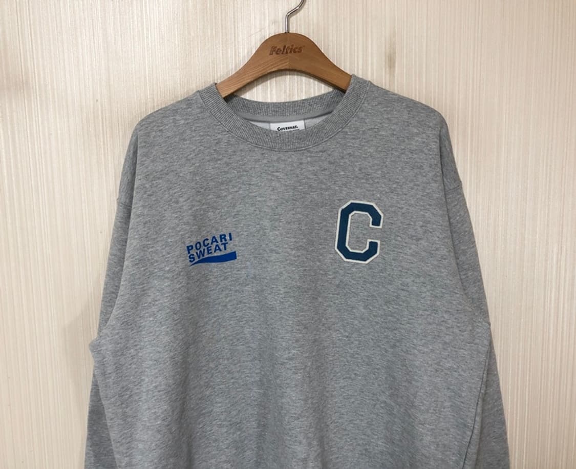 커버낫X포카리스웨트 2024 러너스데이 맨투맨티셔츠 L 상품이미지2