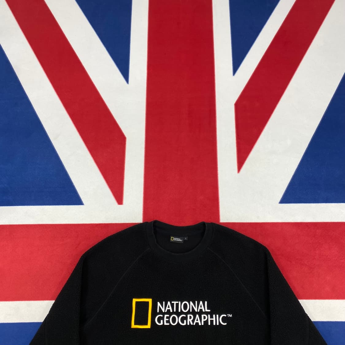 내셔널지오그래픽 플리스 맨투맨 L 상품이미지2