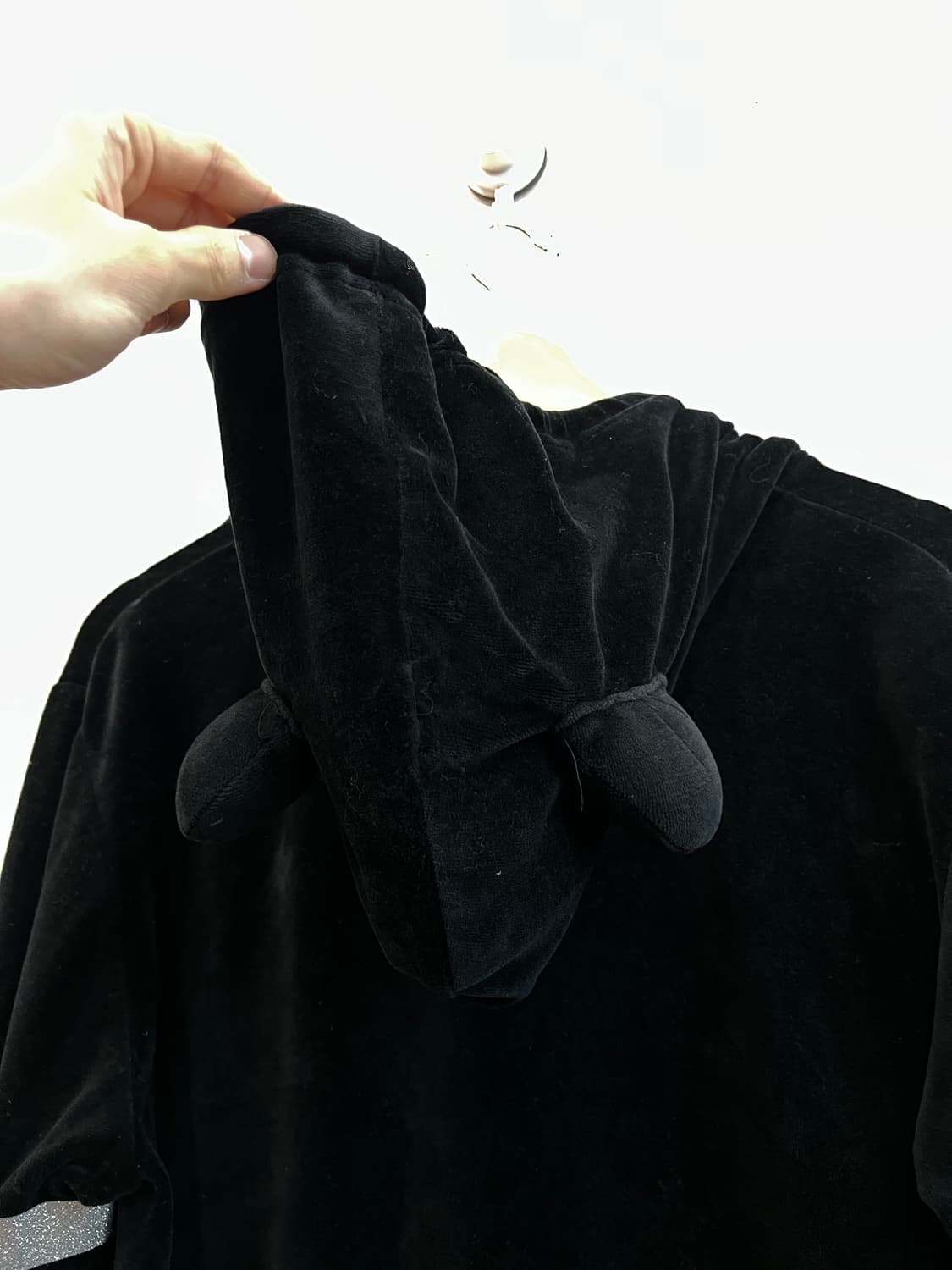 NecoBUCHISAN 네코부치산 벨벳 후드집업 상품이미지3