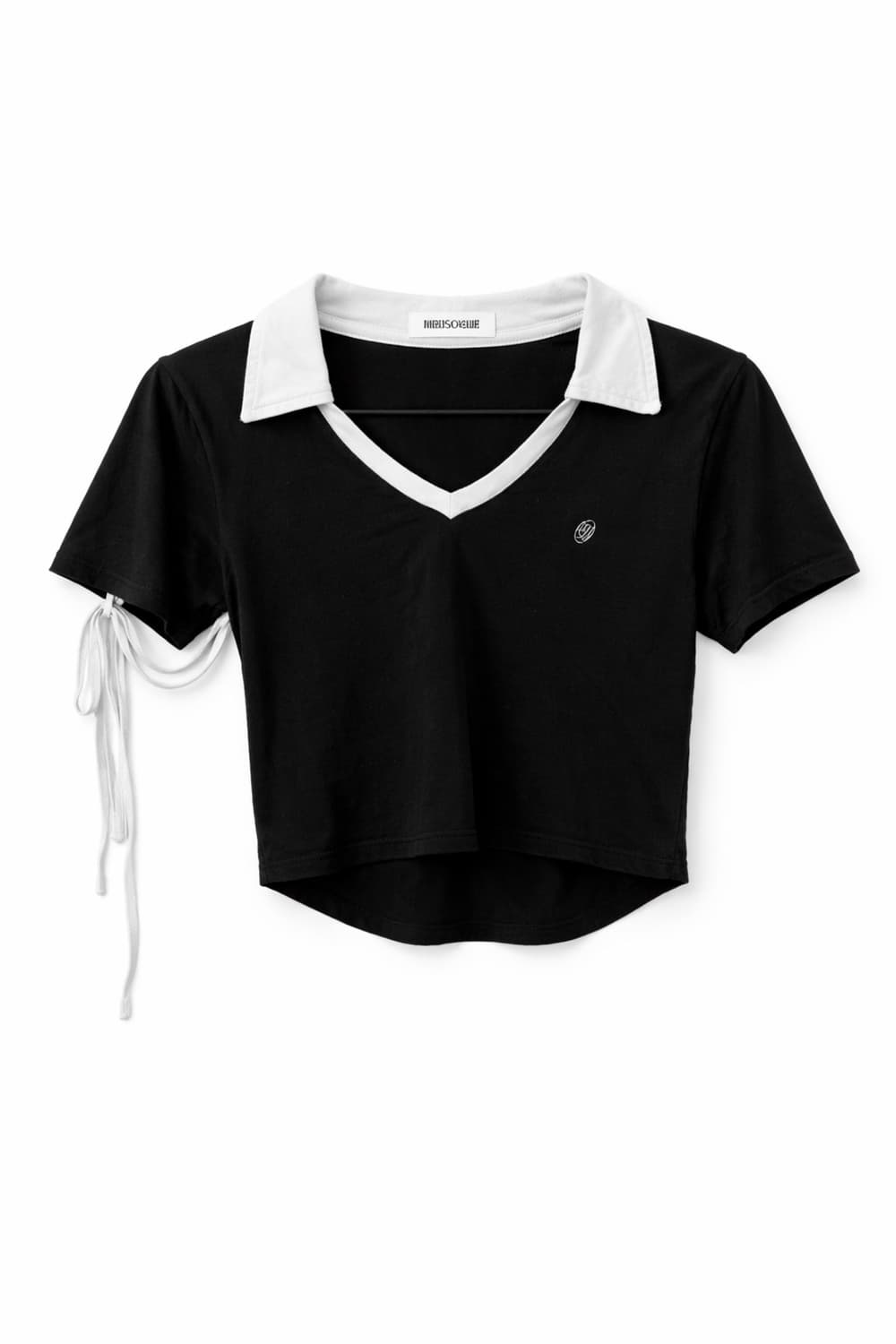 마우솔레움 스트링 카라 반팔티 M 상품이미지1