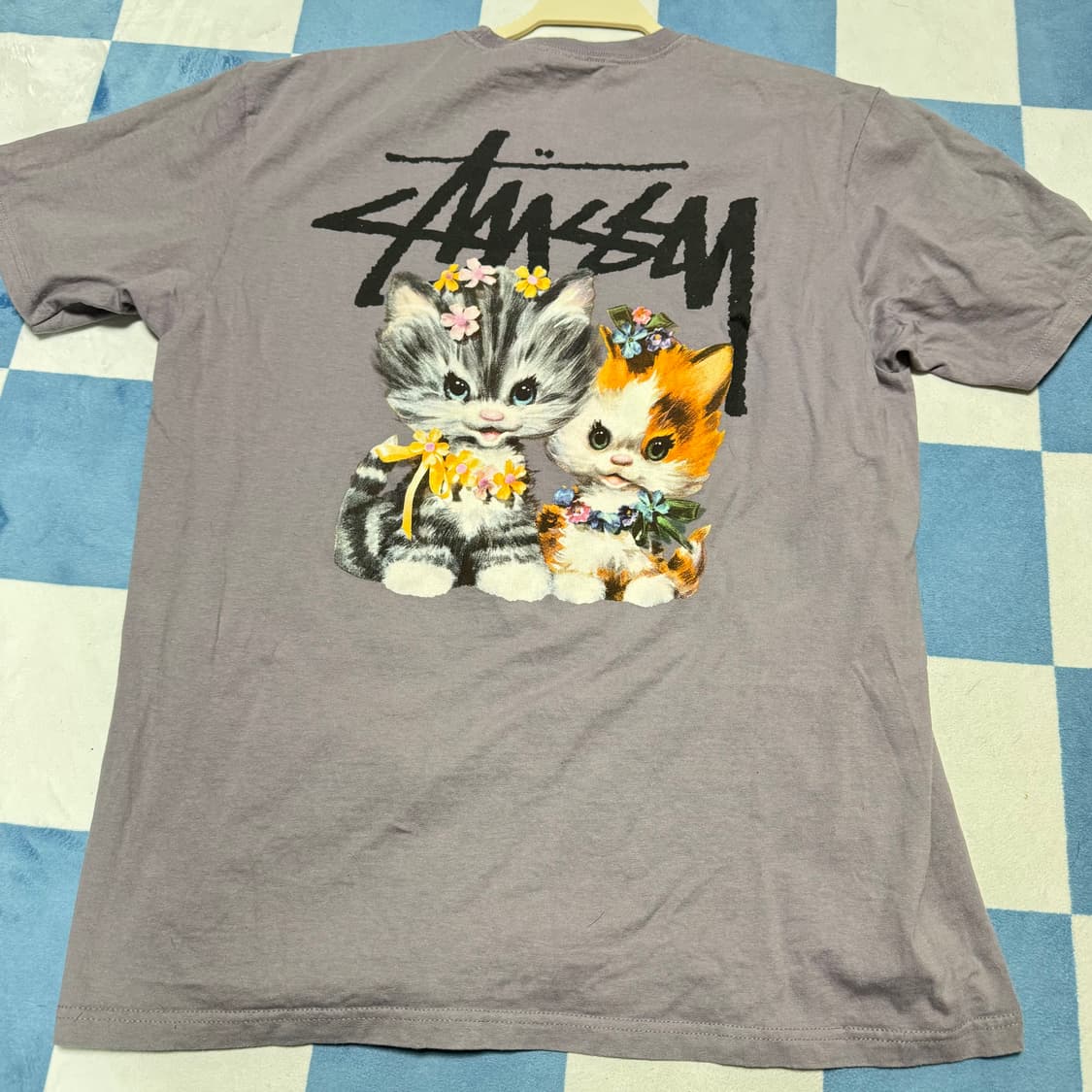 스투시 키튼 반팔(L) 급처 상품이미지2