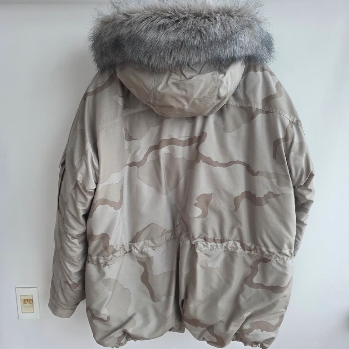 일본판 노스페이스 데져트카모 맥머도 550필 XXL판매합니다 상품이미지1