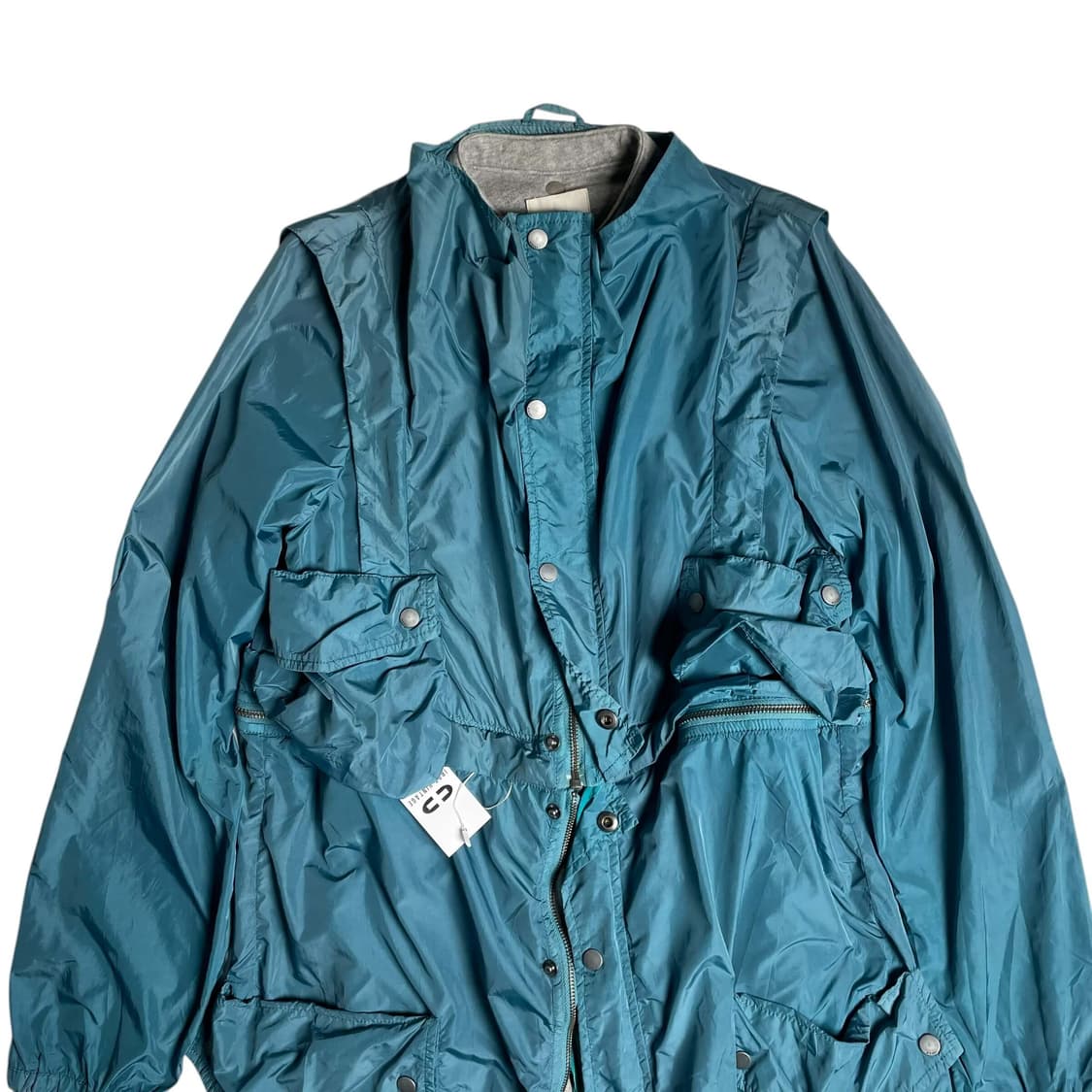 Diesel 탈부착가능한 나일론&져지 코트 상품이미지2