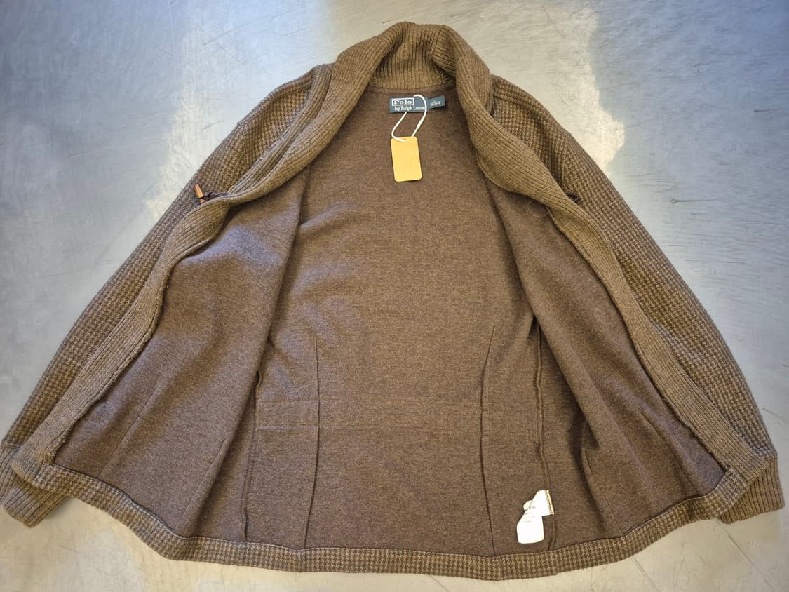 폴로랄프로렌 더플 숄카라 가디건 상품이미지2