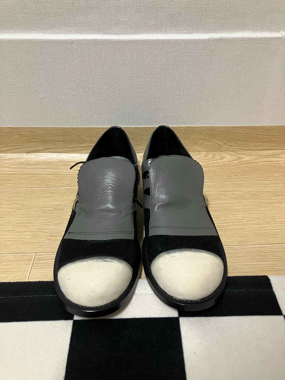 Comme des garcons 컷아웃 더비슈즈 상품이미지2