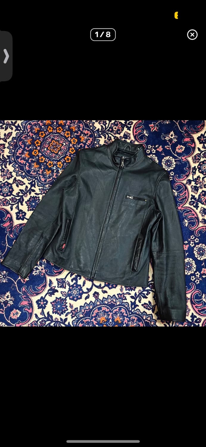 리바이스(Levis) 00's 램스킨 양가죽 빈티지 라이더자켓 상품이미지1