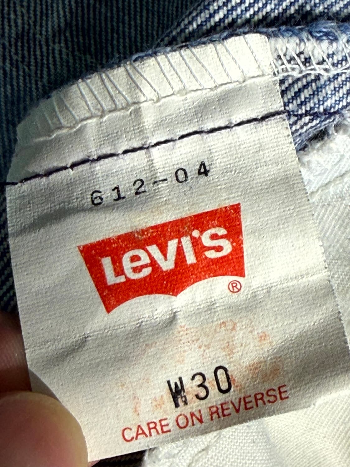 90's LEVIS 612 오렌지탭 (30) 상품이미지9