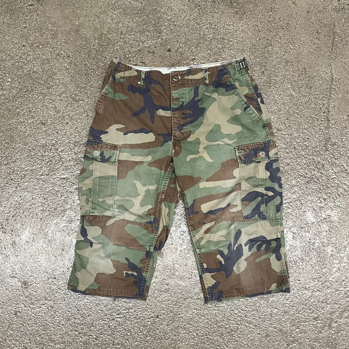 미군 우드랜드 BDU  컷오프 쇼츠 (~34”) 상품이미지2
