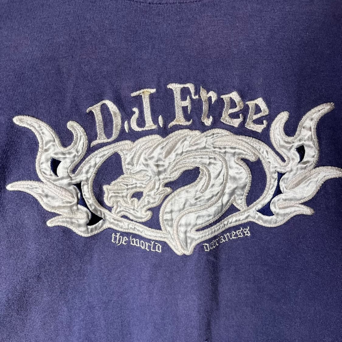 [DJ Free] 디제이프리 오리엔탈 드래곤 레이어드 반팔티셔츠 상품이미지3