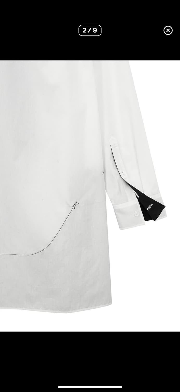 Yohji yamamoto pour homme 리버셔블 셔츠 상품이미지5