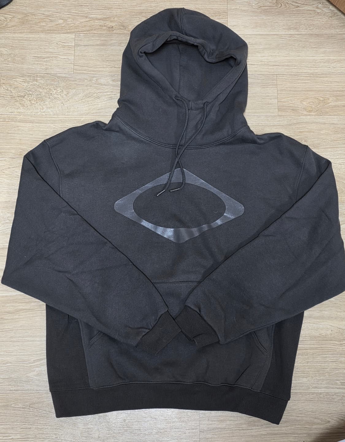 미스치프 롬버스 후디 차콜 M 상품이미지2