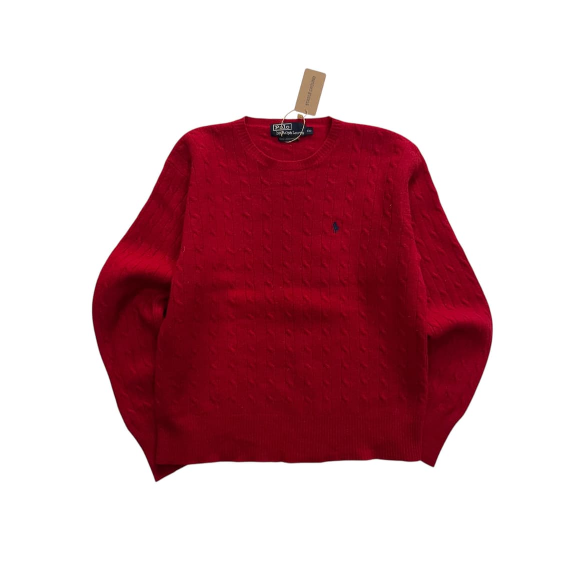 [100] 폴로 랄프로렌 크루넥 울 스웨터 상품이미지1