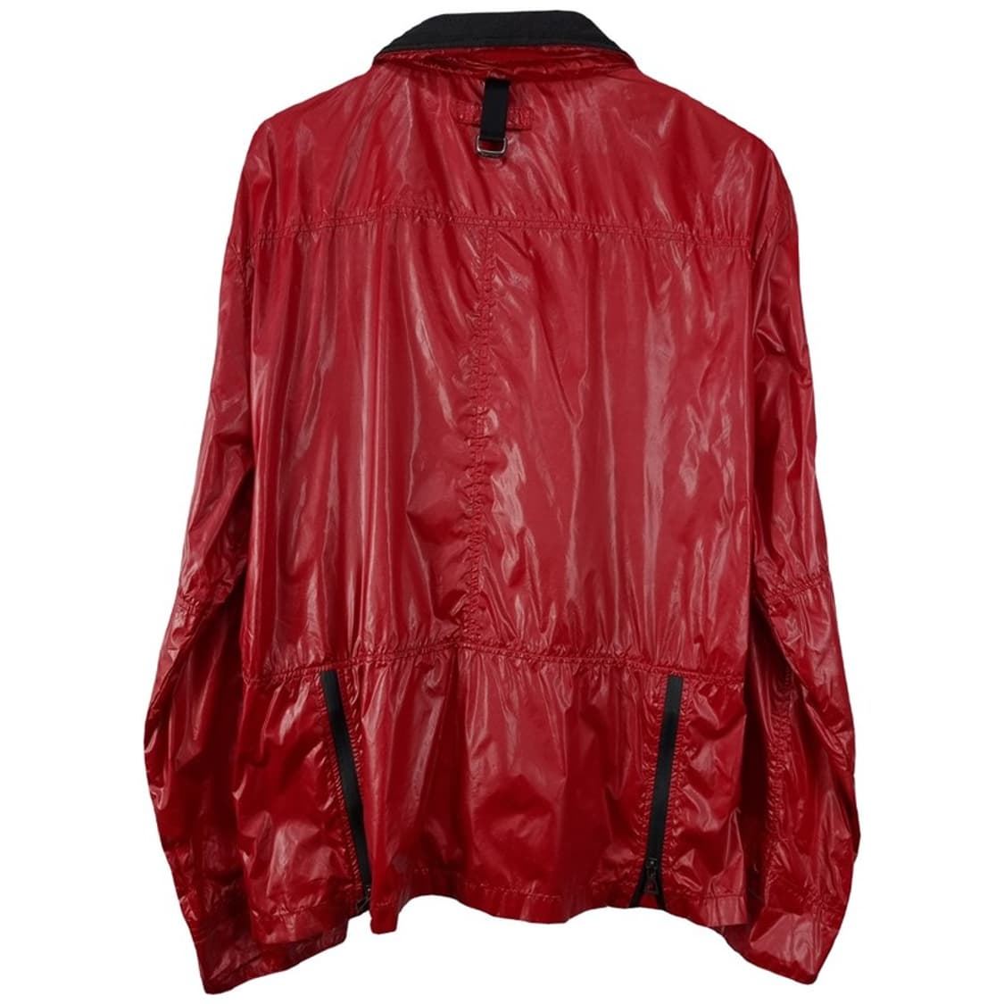 [시리즈] 글로시 유광 바람막이 자켓 레드 M19964 상품이미지3