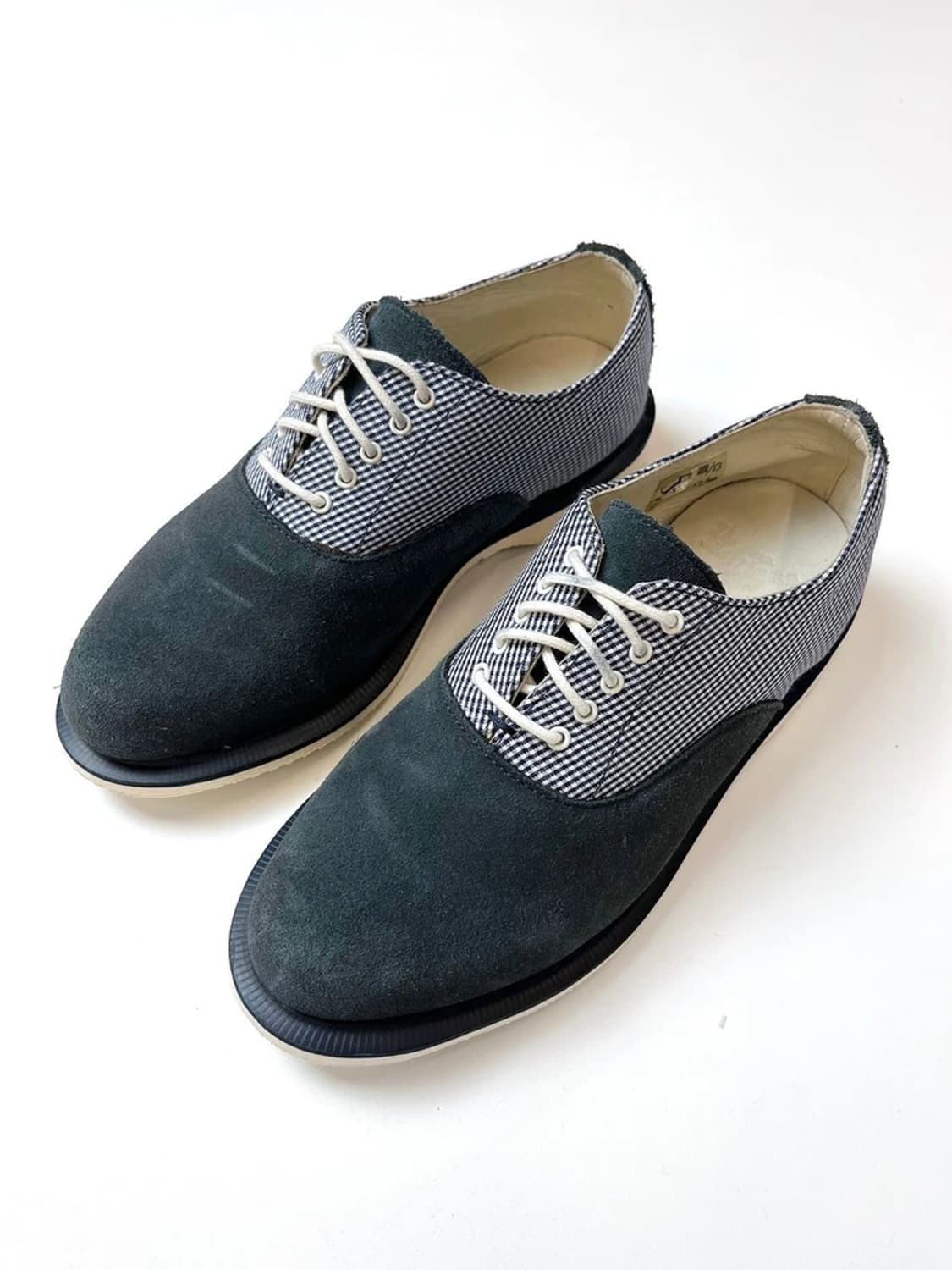 닥터마틴 베넷 깅엄체크 스웨이드 로퍼 A1484 상품이미지2