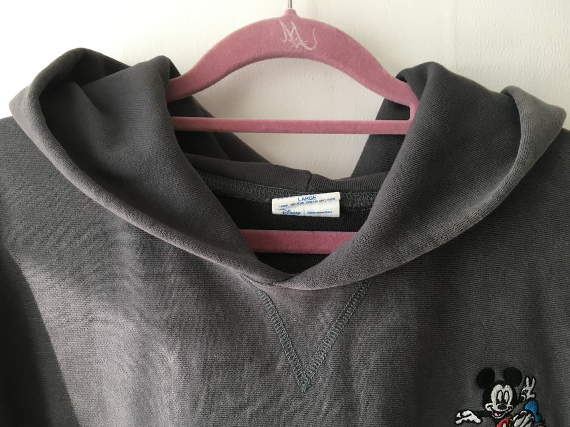 TNT_Mickey_Friends Hoodie Charcoal L 상품이미지4