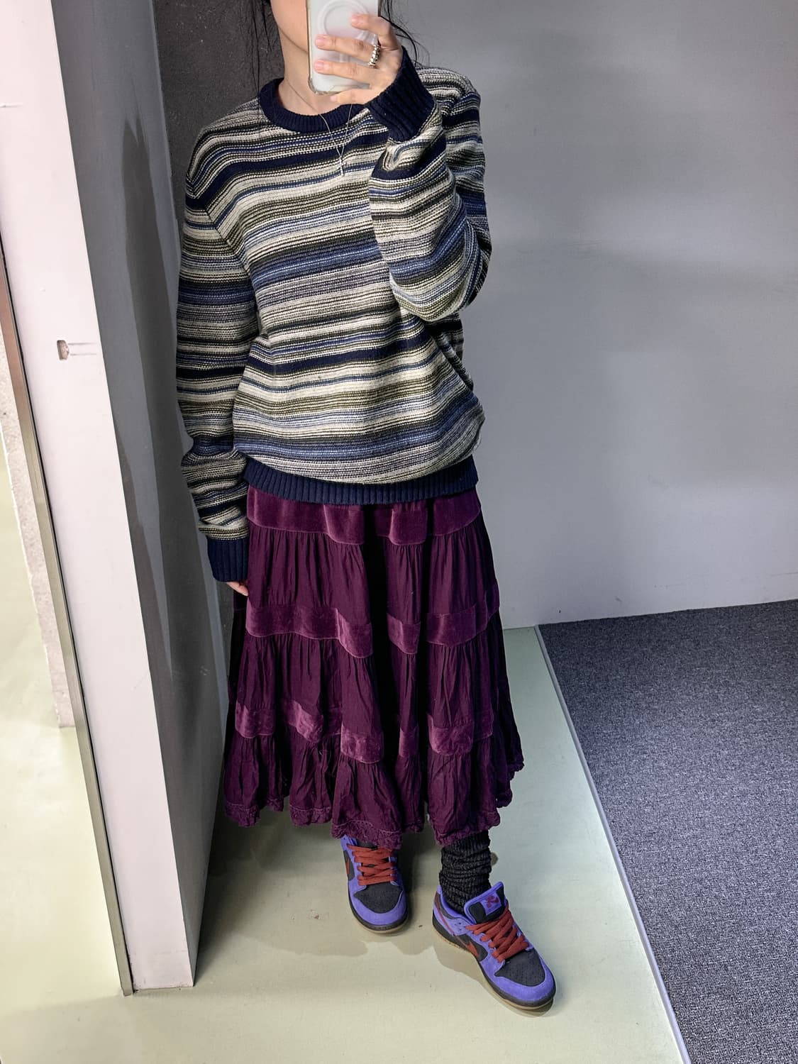 gap blue stripes knit 상품이미지2