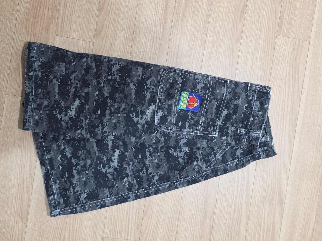 버터굿즈 워크 쇼츠 검정 WORK SHORTS 상품이미지3