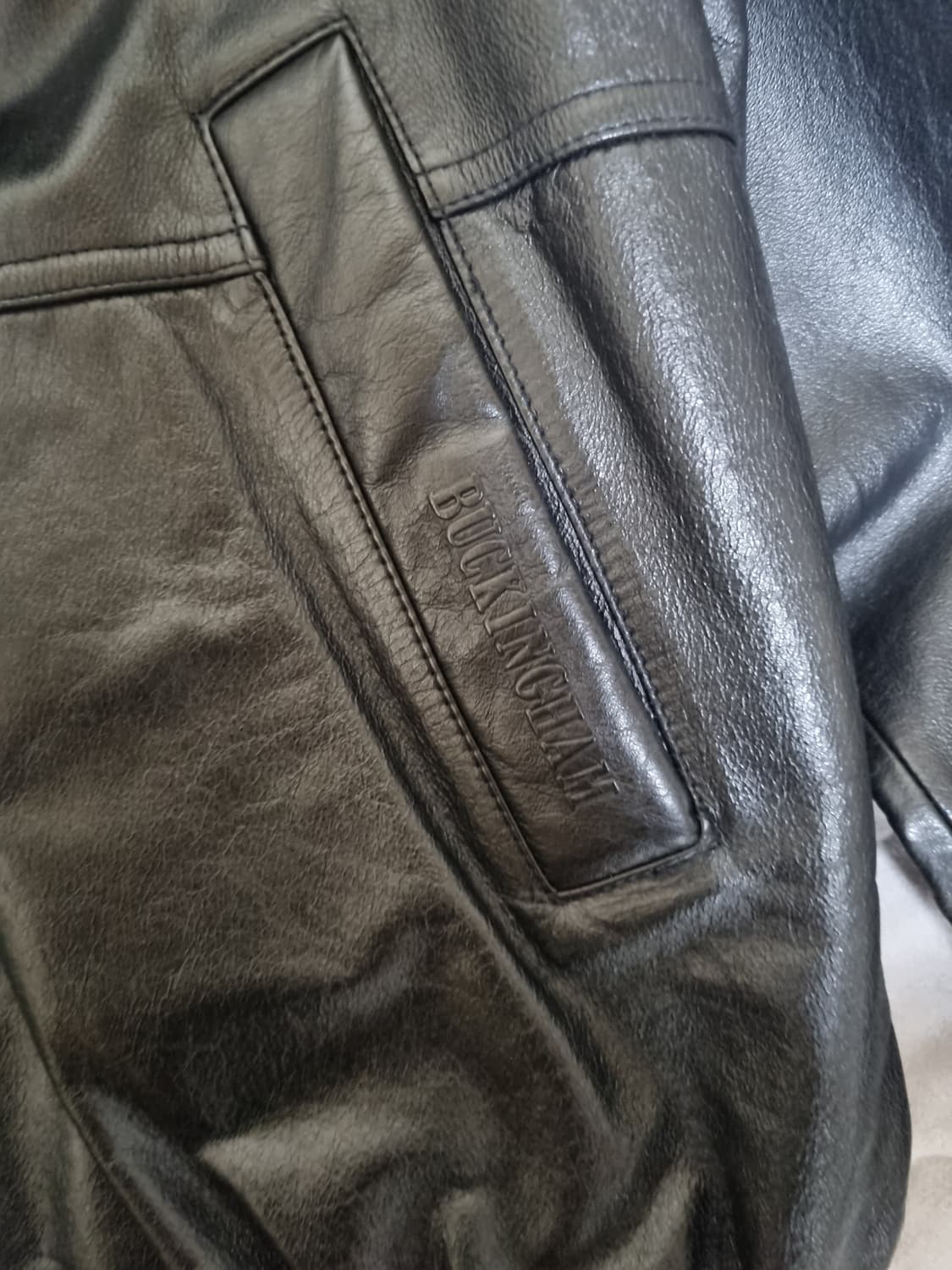 소가죽 레더 자켓 상품이미지4