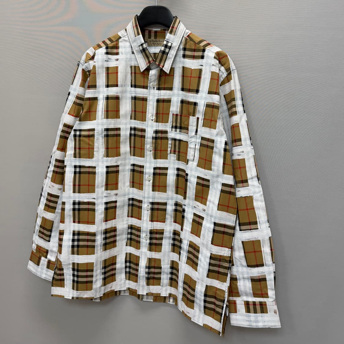 버버리 페인트 빈티지 체크 셔츠 ( 110 ) 상품이미지4