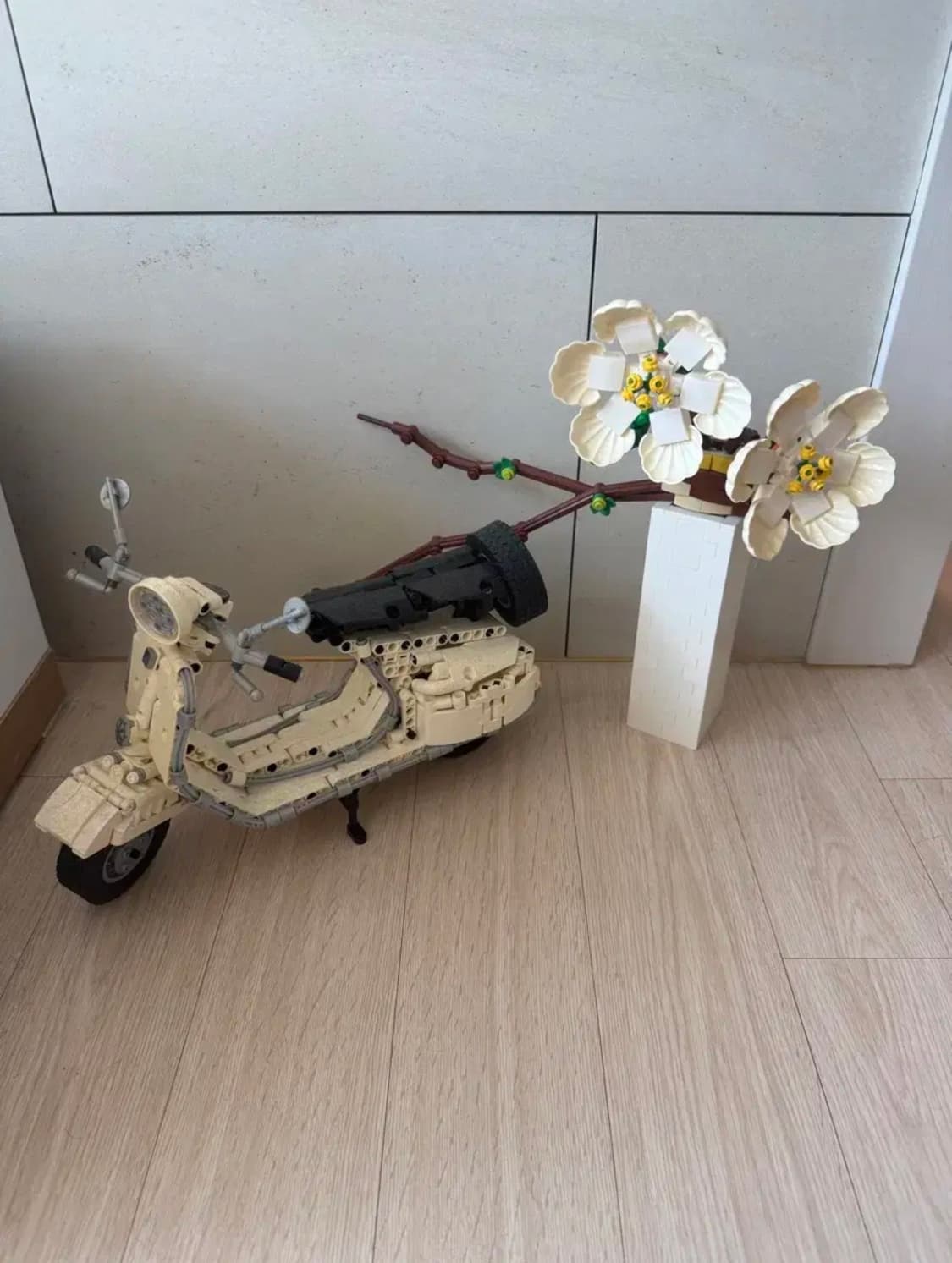 호환)레고 베스파스쿠터 매화꽃 일괄판매 상품이미지1