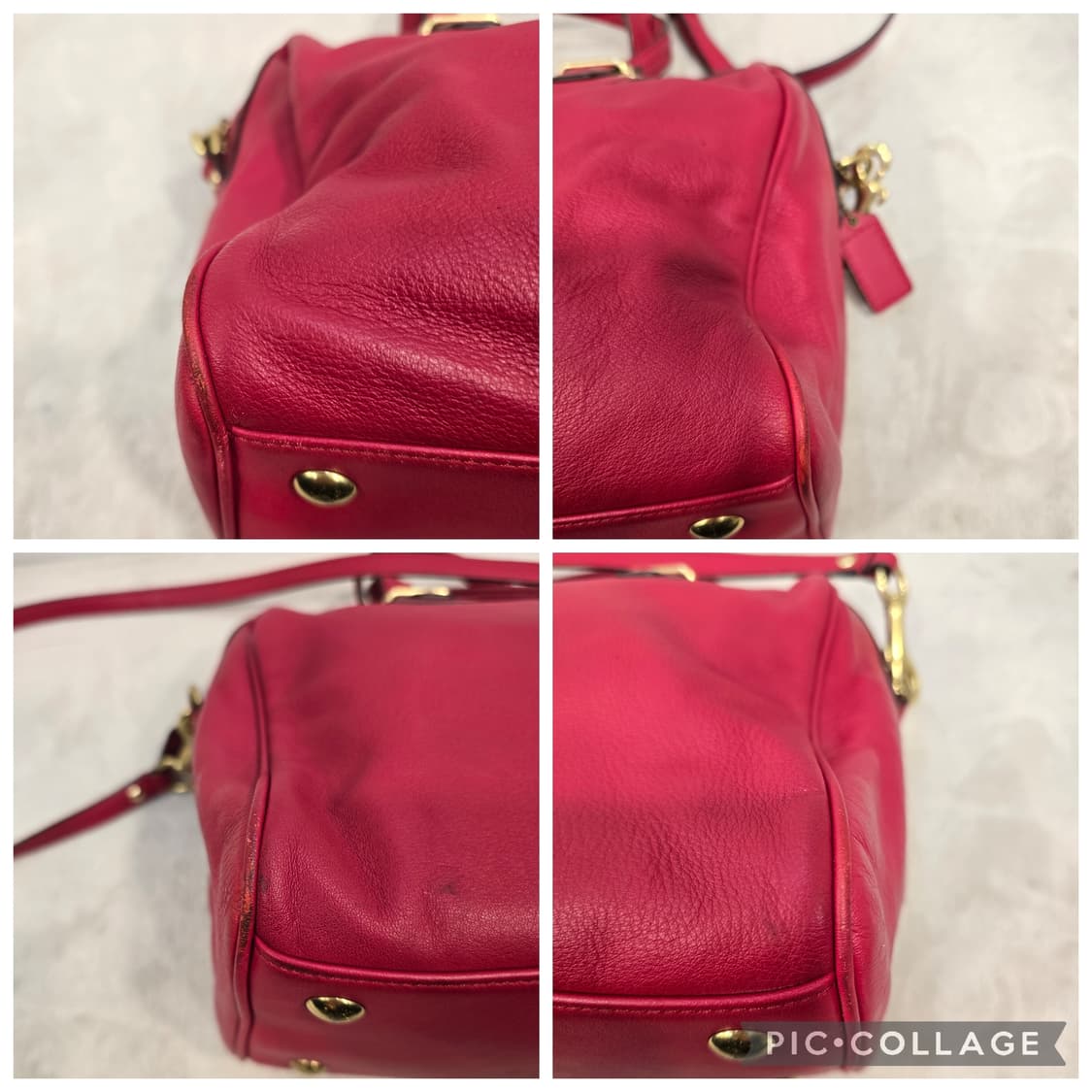 코치 테일러 가죽 사첼백 숄더백 토트백 상품이미지6