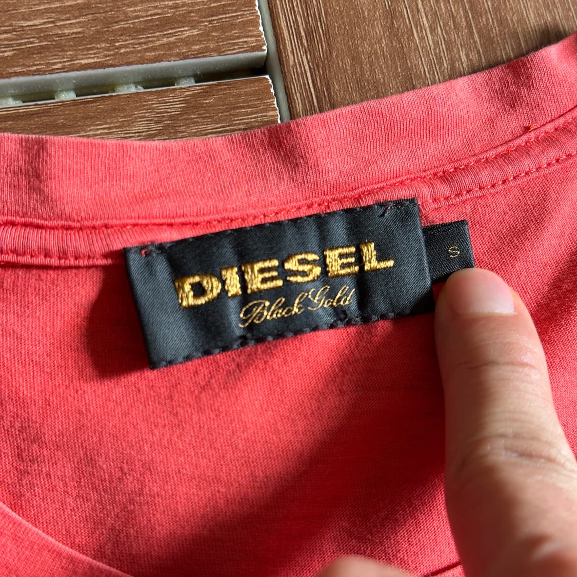 Diesel Black Gold cotton 1/2 tee 상품이미지6