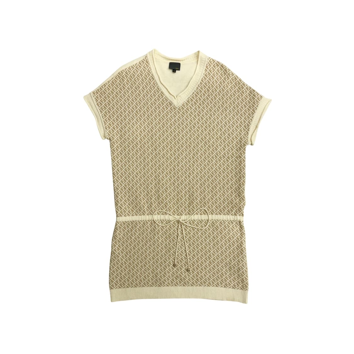 펜디 키즈 주니어 주카 니트 반팔 원피스 12A 성인 여자 여성 가능 상품이미지1