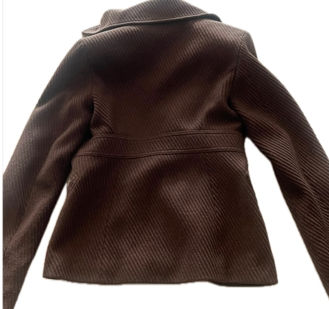 디젤 브라운 울코트 상품이미지4