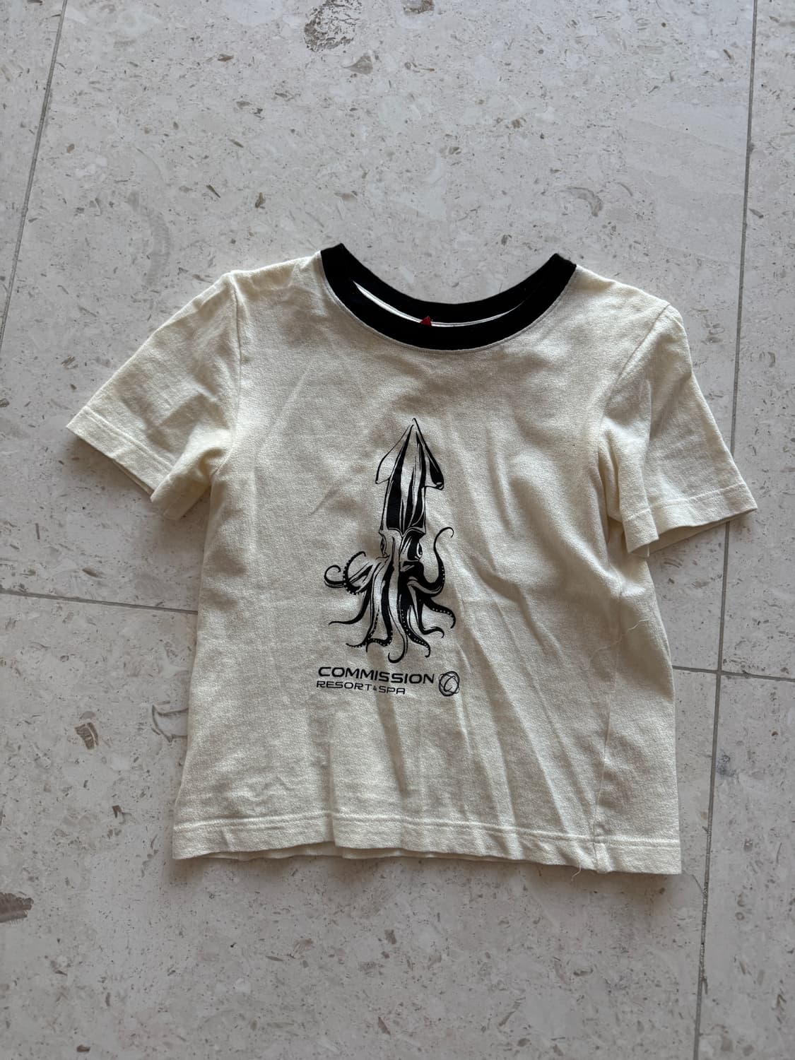 커미션 Commission 수비니어 티셔츠 링거티 S  상품이미지2