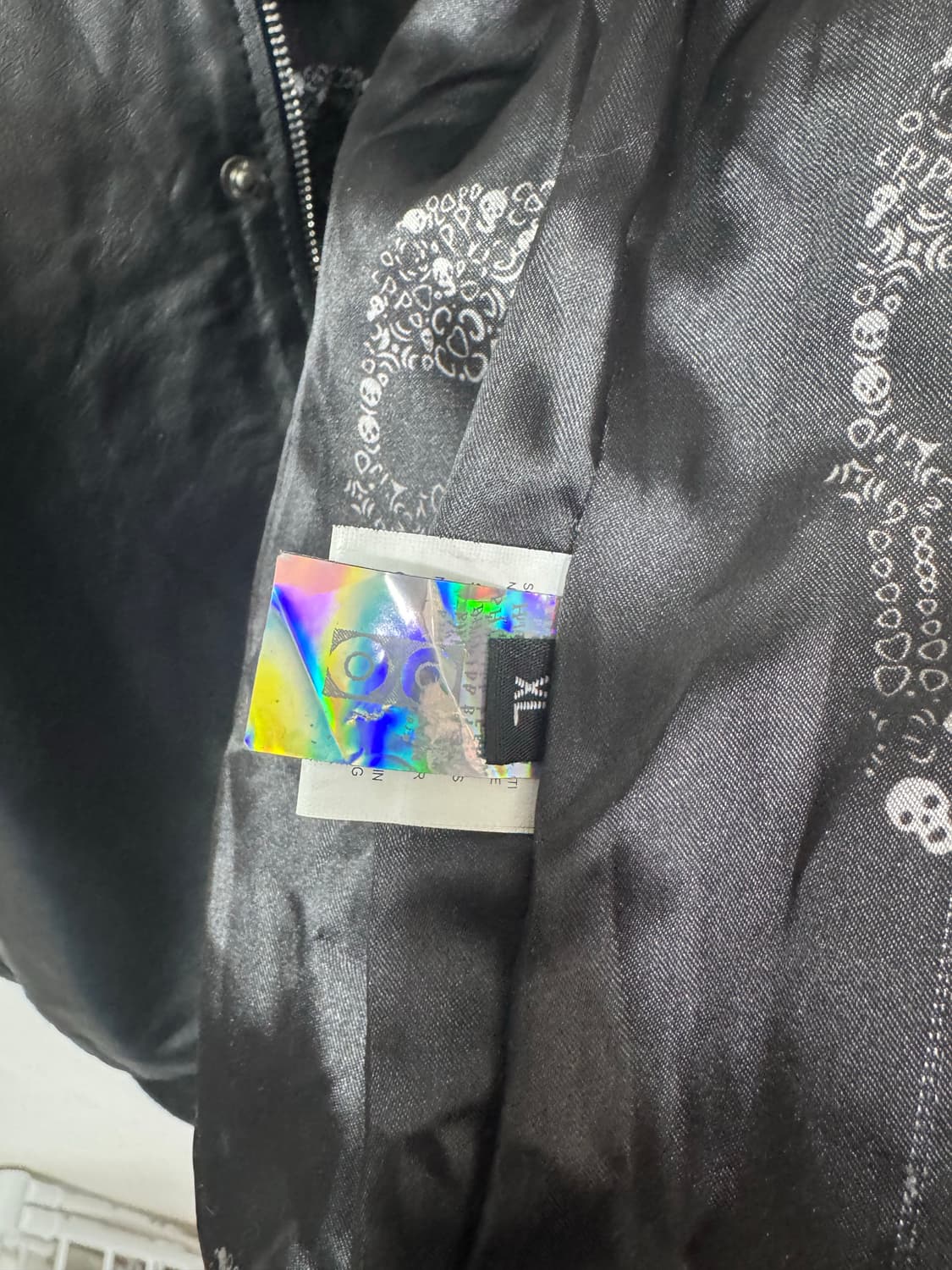 필립플레인 램스킨 스컬 봄버 상품이미지6