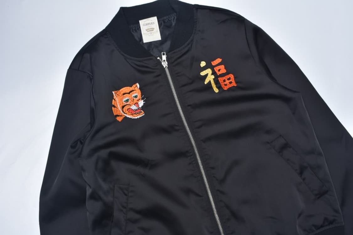 JPN 차오페닉 스카쟌 자켓 자수 수베니어 집업 점퍼 상품이미지3