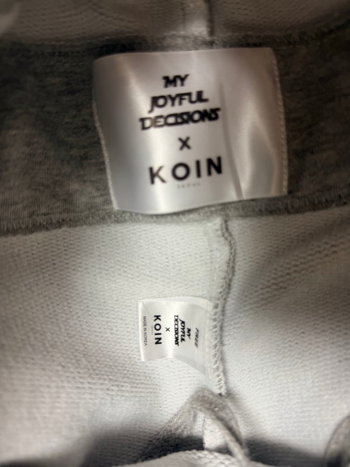 MJD 코인서울 벨티드 스웻 배기 팬츠 상품이미지7