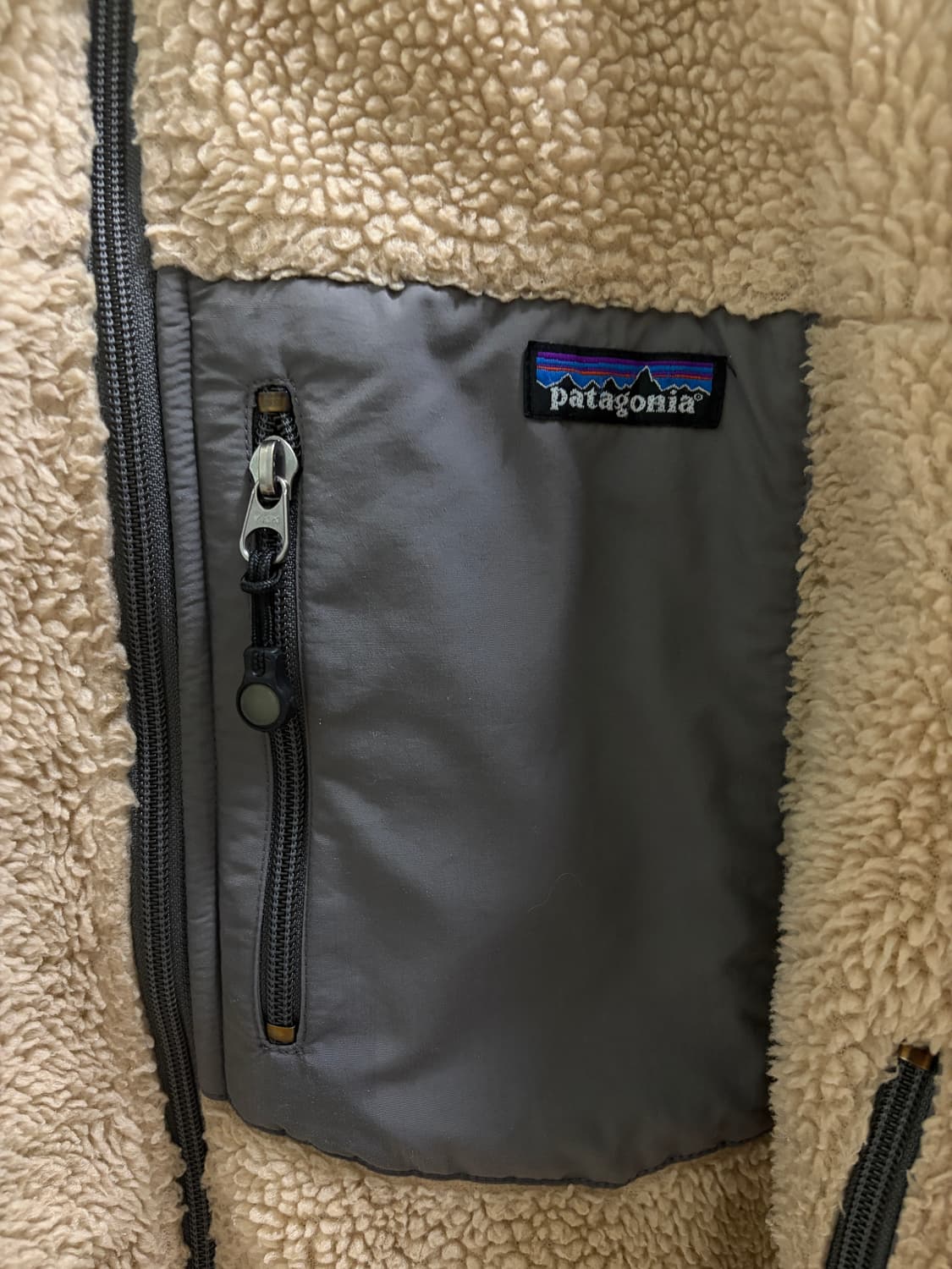 00s 파타고니아 레트로 딥파일 플리스 오트밀 그레이 자켓 상품이미지2