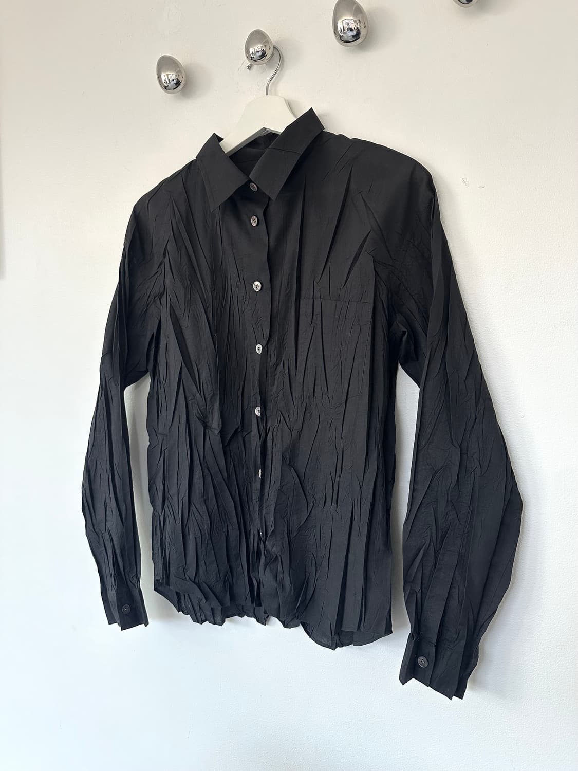 이세이미야케 플리츠플리즈 블랙 셔츠 상품이미지5