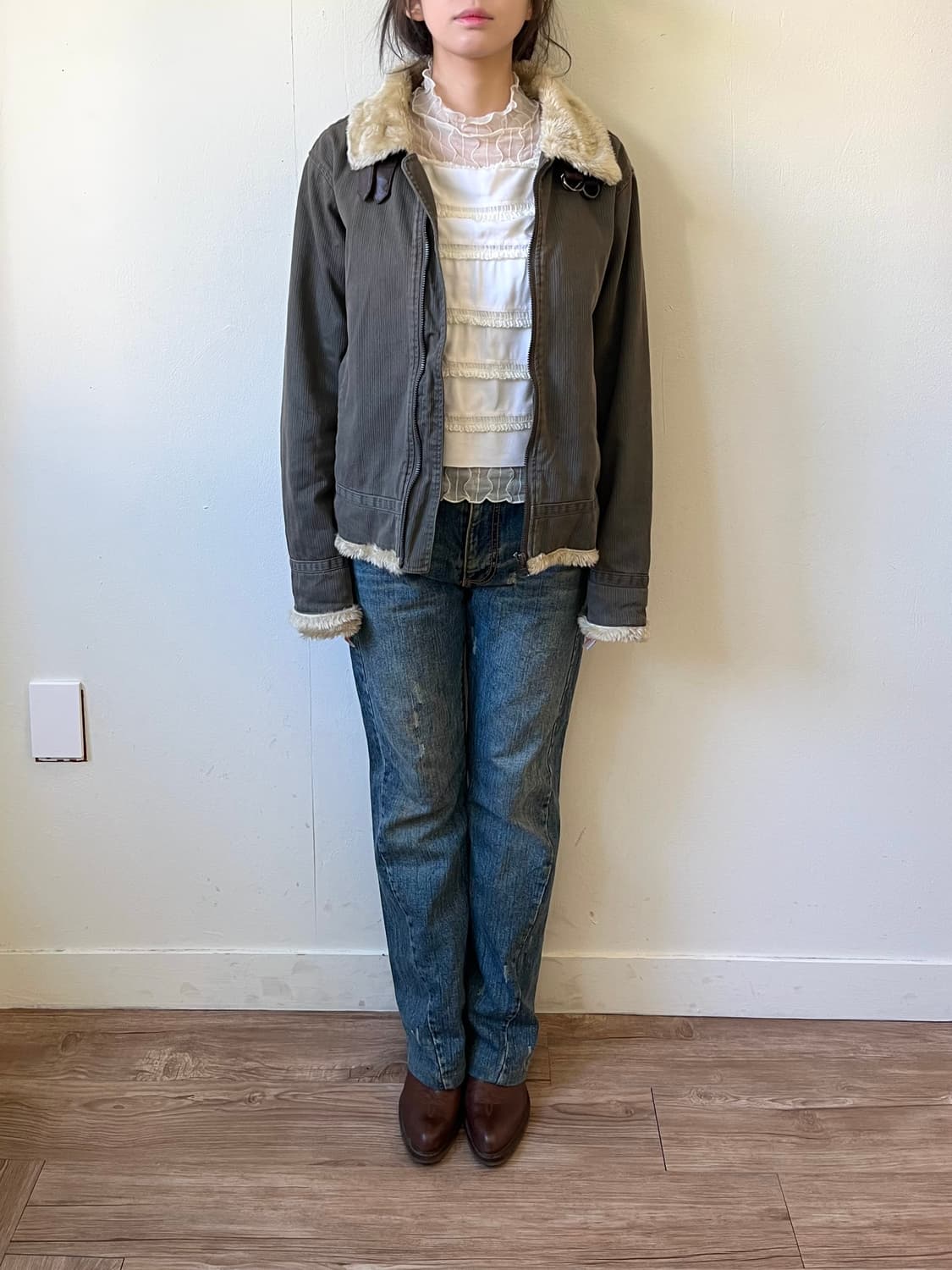 JUNGLE STORM 무스탕 자켓 상품이미지7