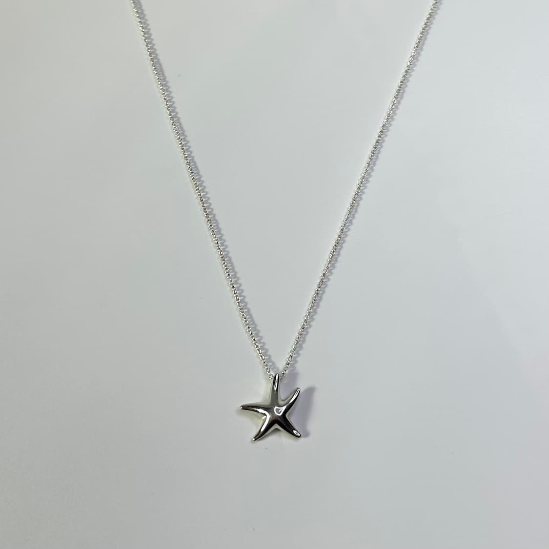 티파니앤코 엘사퍼레티 스타피쉬 펜던트 실버 목걸이 상품이미지1