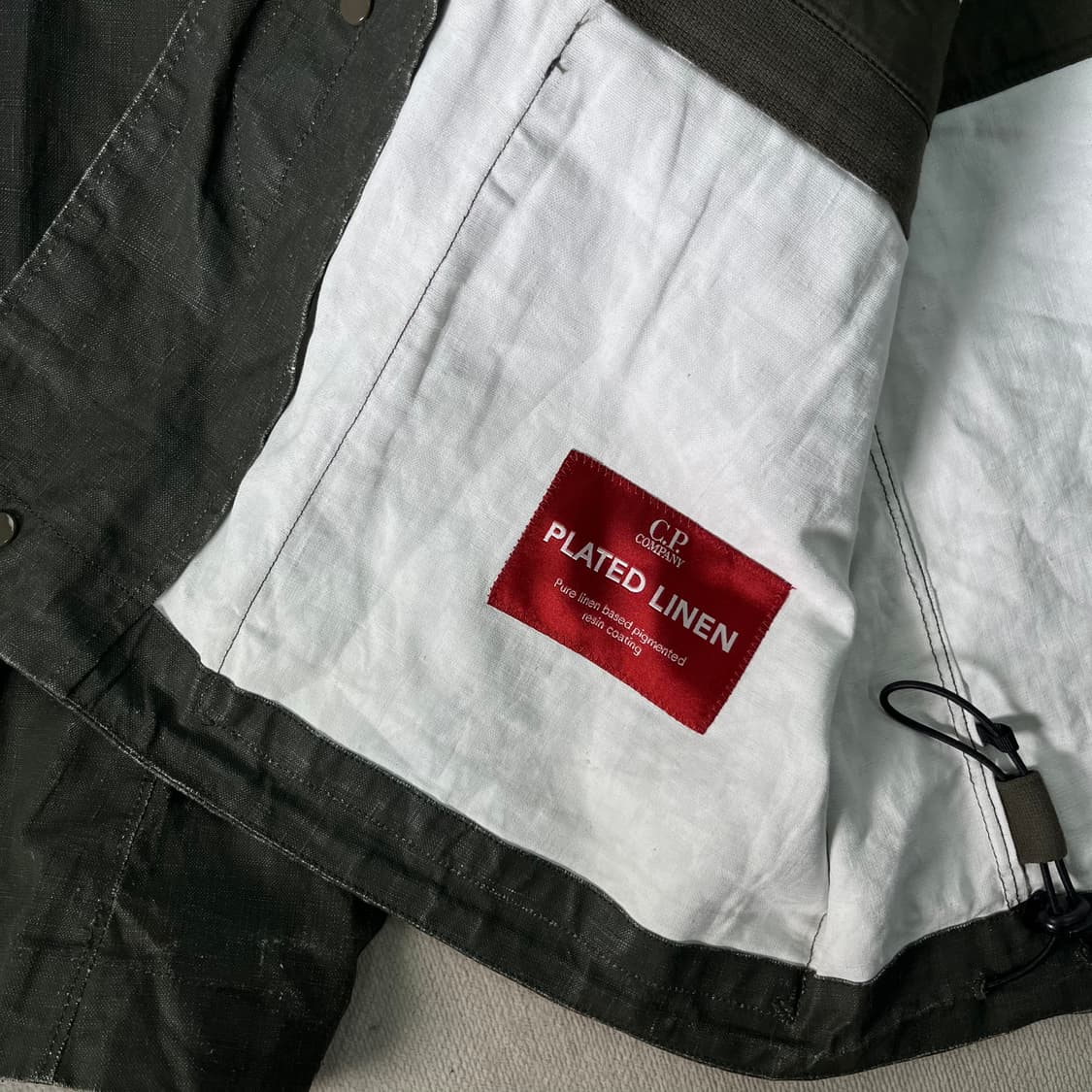 100 CP컴퍼니 린넨 LA 밀레 자켓 상품이미지7
