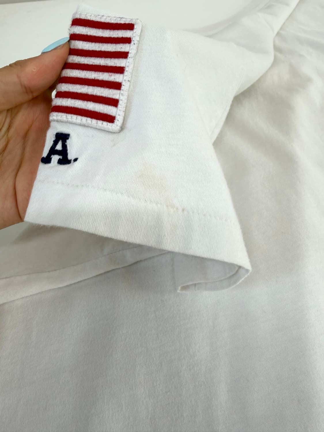 폴로 랄프로렌 성조기 반팔 man L 상품이미지3