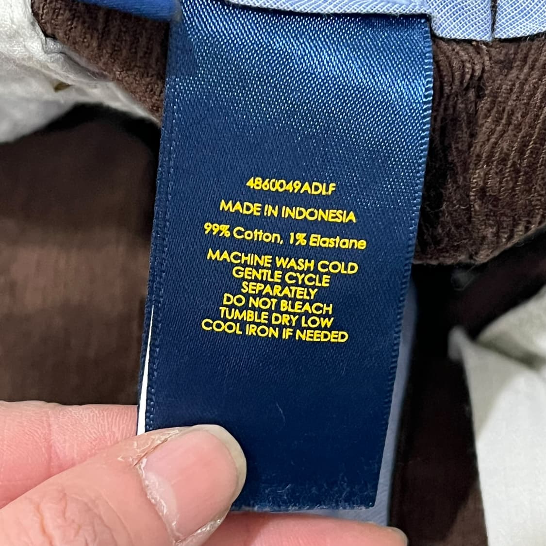 폴로 랄프로렌 코듀로이팬츠 s08733 상품이미지9