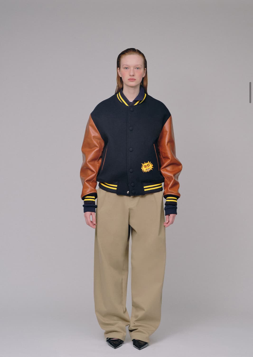 STU X HANK Varsity Jacket 바시티 자켓 팔아요 상품이미지3