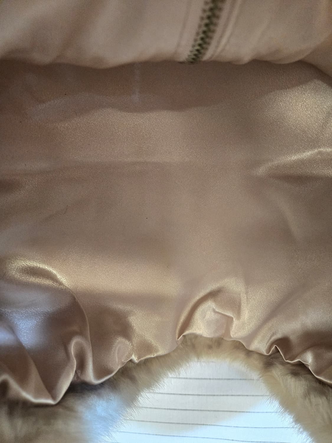 페이크퍼 후드베스트 상품이미지5