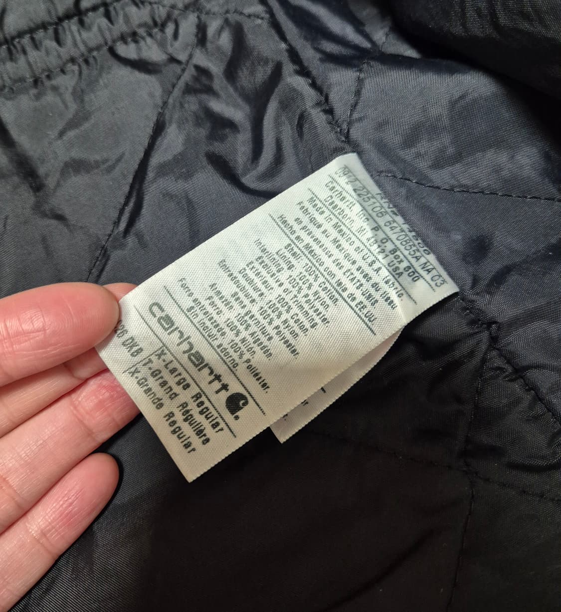 칼하트 빈티지 워크자켓 빅사이즈 상품이미지3