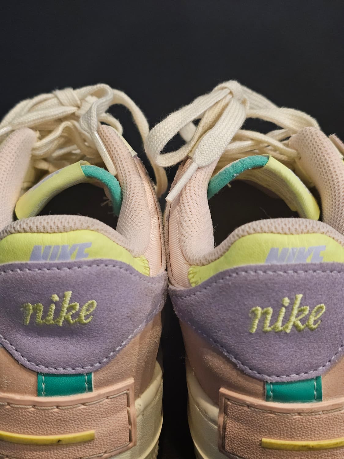 나이키 에어포스 1 섀도우 아이보리 파스텔 상품이미지6