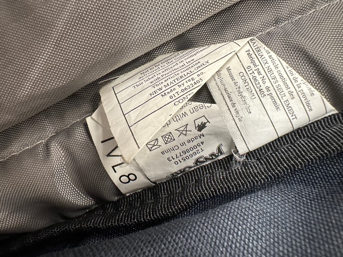 잔스포츠의 네이비 색상 백팩 상품이미지6