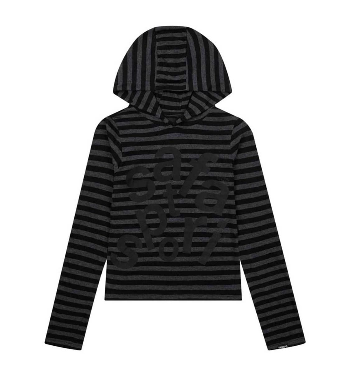 사파리스팟 1/2 스트라이프 후디 상품이미지1