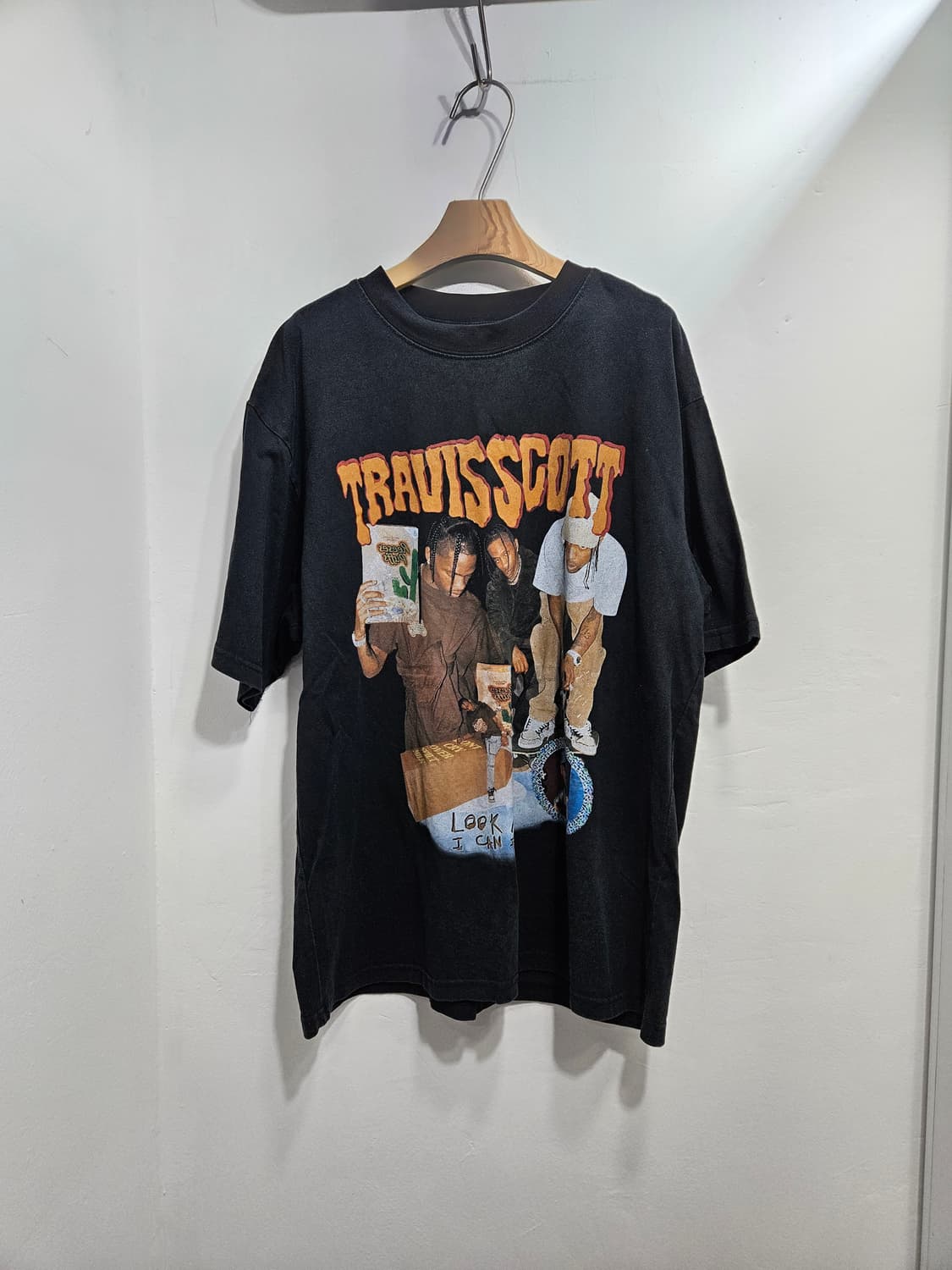 트래비스 스캇 빈티지 힙합무드 반팔티 상품이미지1