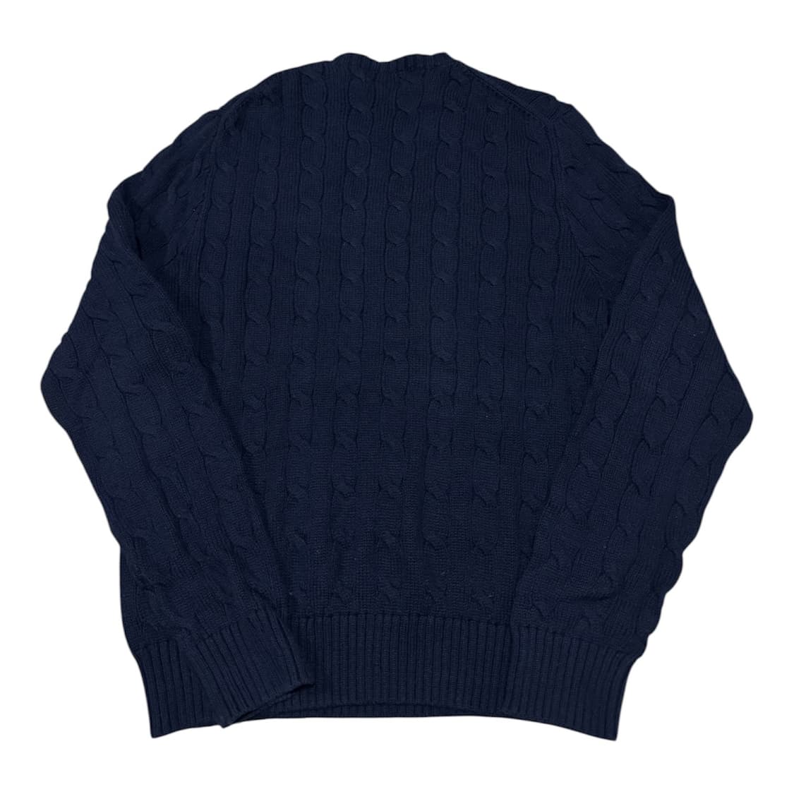 폴로 케이블 니트 네이비 M  상품이미지3